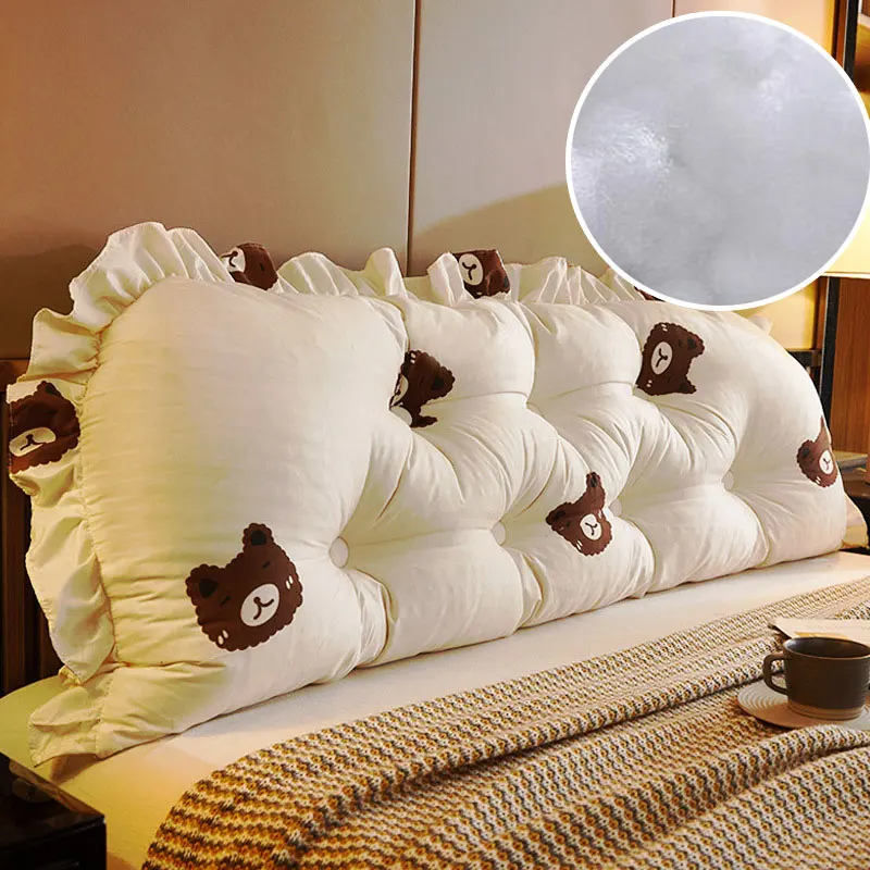 Headboard Cushion Backrest Tatami - Sandaran Kepala Persegi Panjang Bantal Tubuh