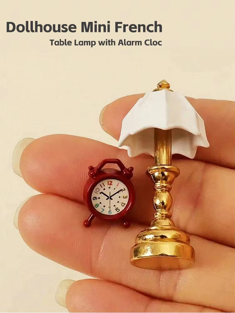 Bedroom Furniture - Lampu Meja Mini Prancis untuk Rumah