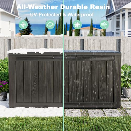 Kotak Penyimpanan Resin Tahan  - Outdoor Furniture ulasan dan harga