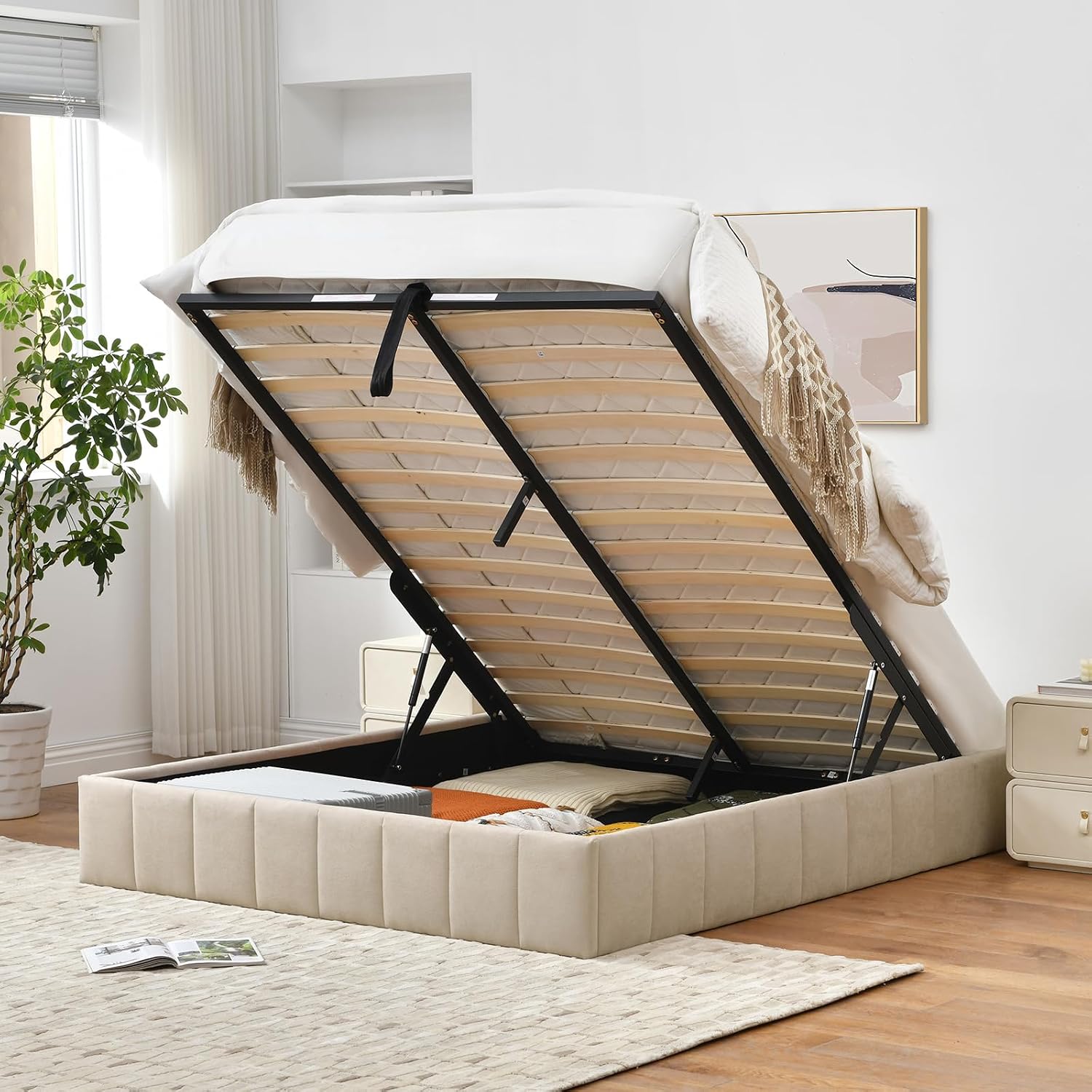 Rangka Tempat Tidur Penyimpana - Gas Lift Storage Bed Hydraulic ulasan dan harga