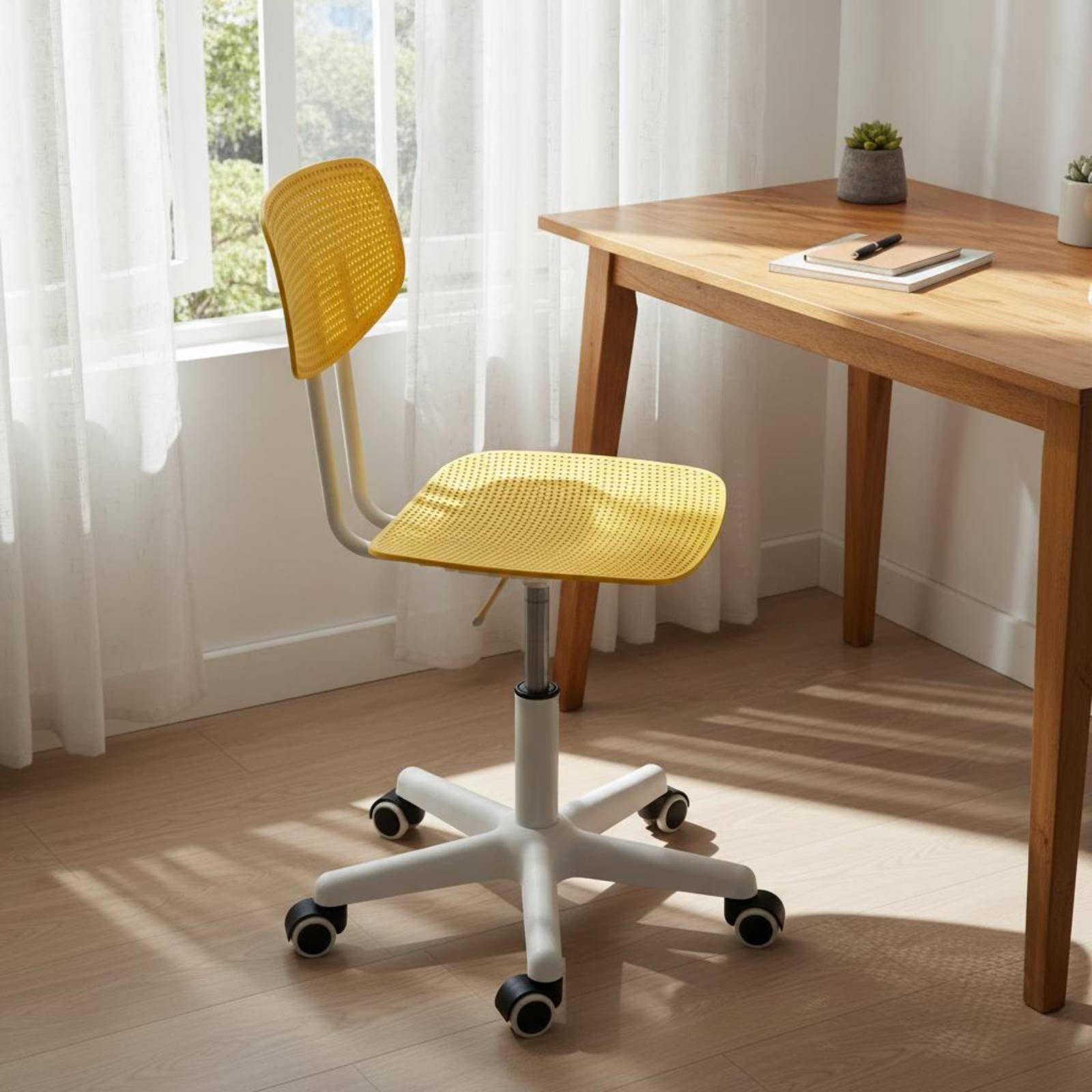 Kursi Meja Beroda yang Dapat D - Chairs ulasan dan harga
