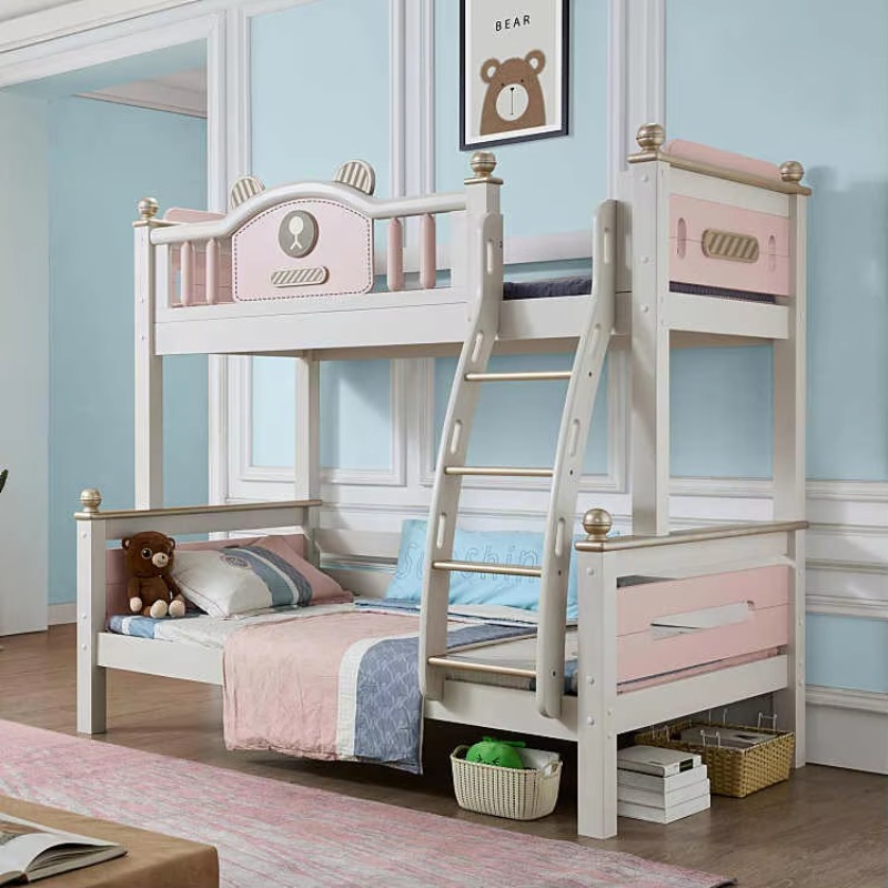 Tempat Tidur Tingkat Kayu Soli - Bunk Bed With Stairs And Slide ulasan dan harga