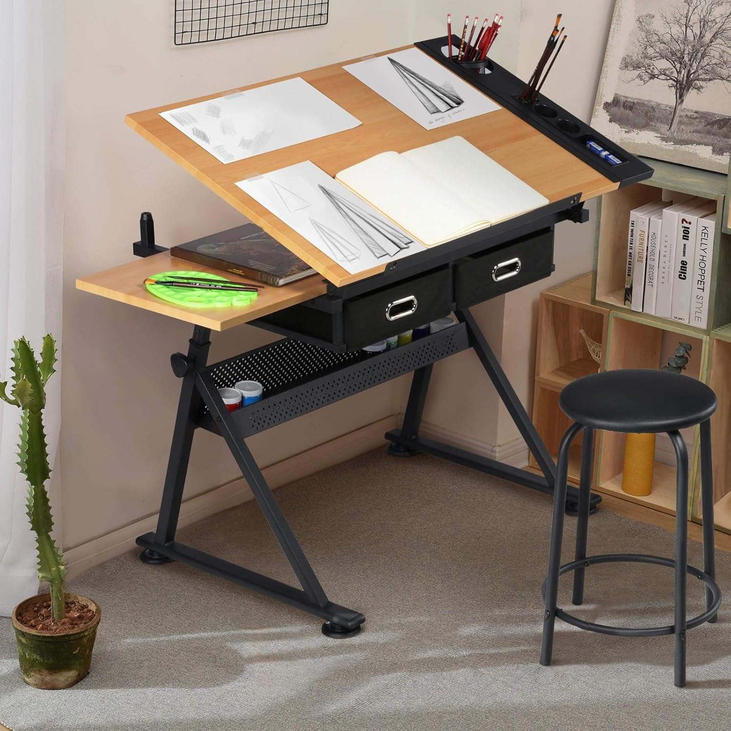 Meja Gambar yang Dapat Disesua - Office Furniture ulasan dan harga