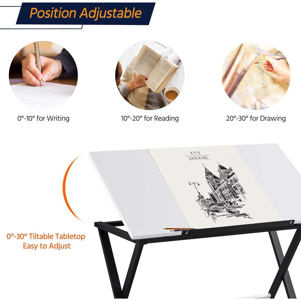 Meja Kerja Seniman, Meja Lukis - Tables ulasan dan harga