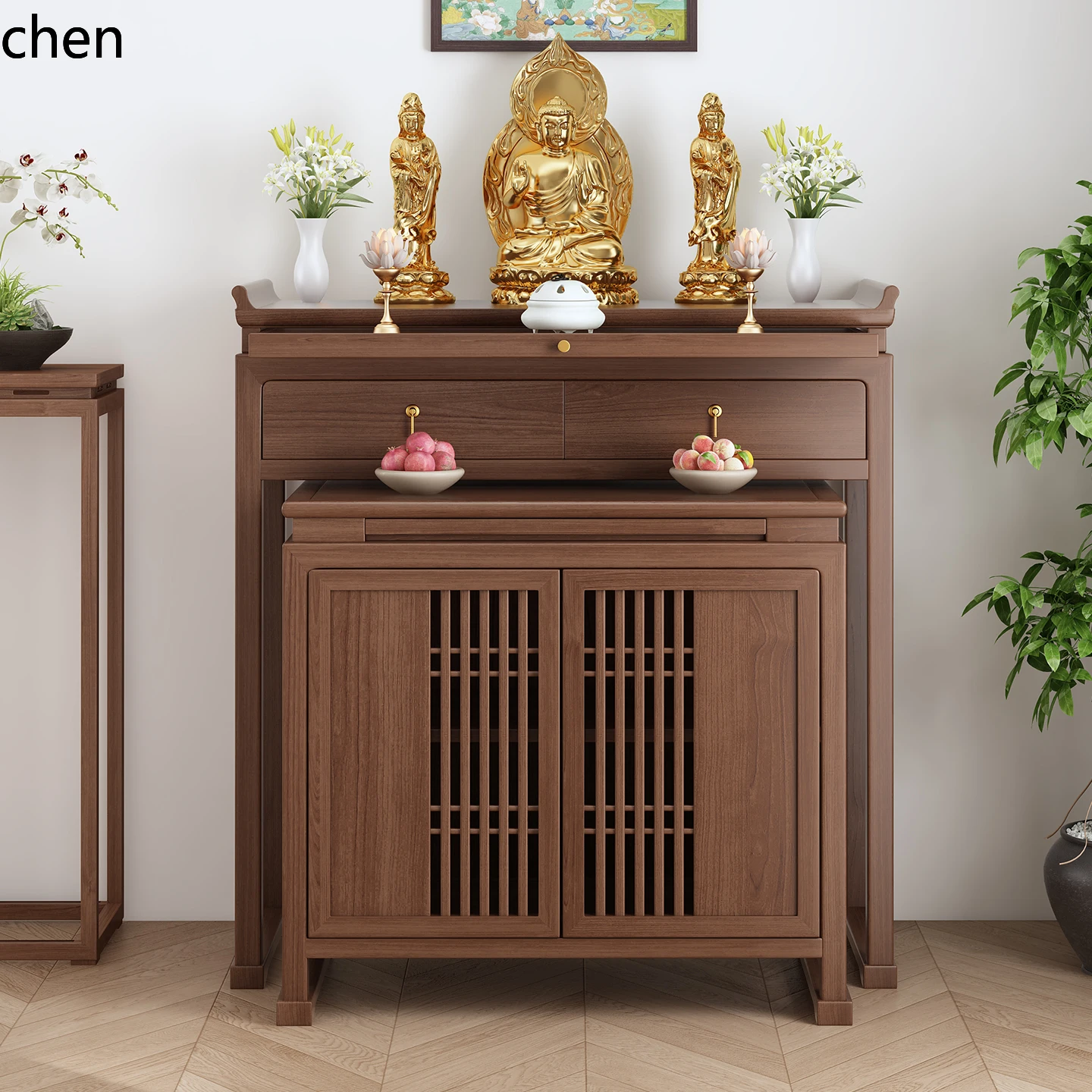 Meja penyembahhan kayu ceri r5 - Tables ulasan dan harga