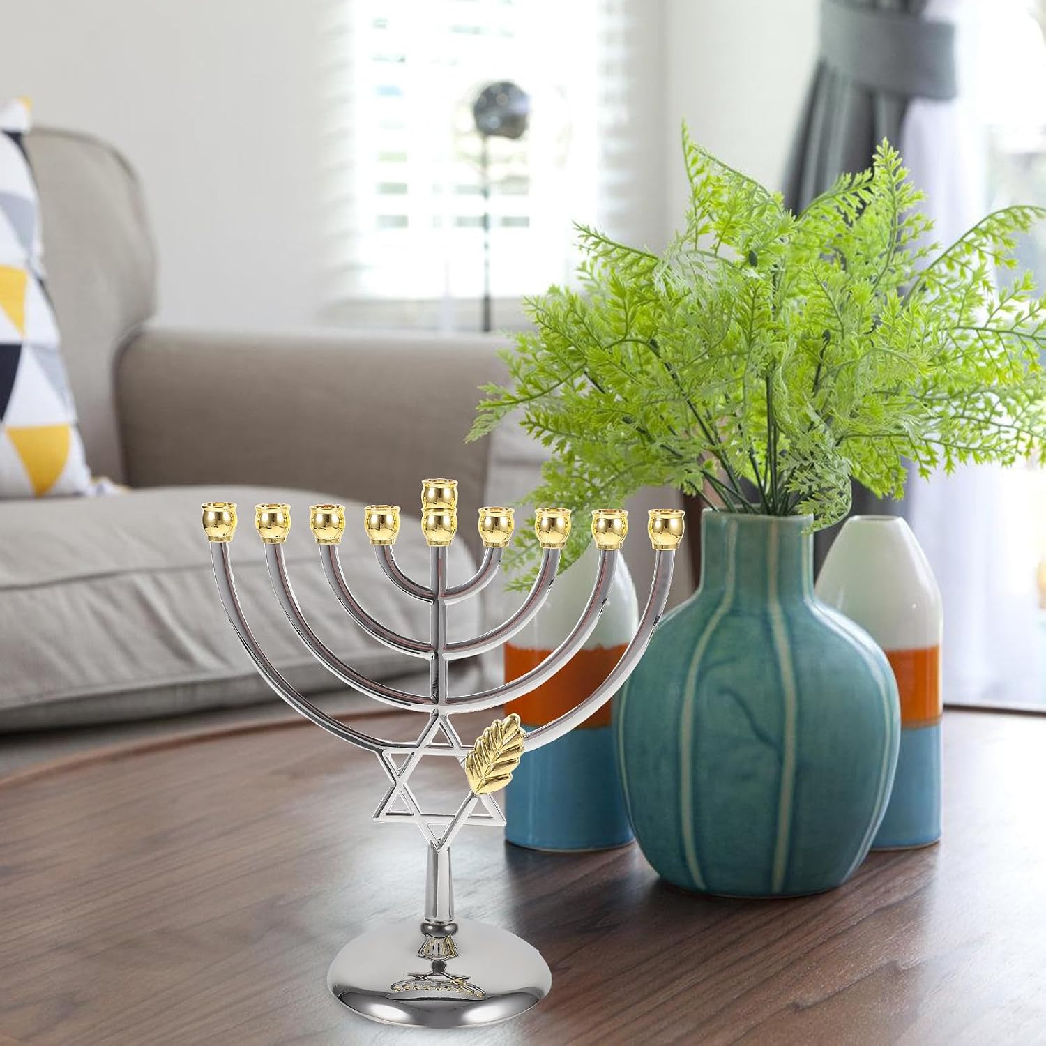 9 Cabang Menorah Hanukkah dari - Tables ulasan dan harga
