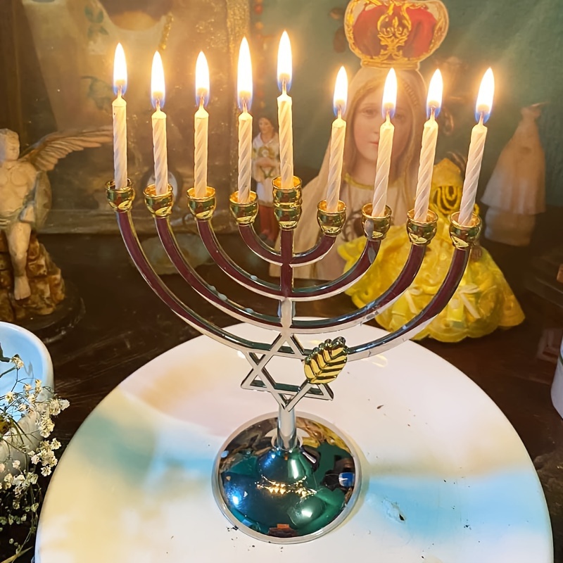 9 Cabang Menorah Hanukkah dari - Tables ulasan dan harga