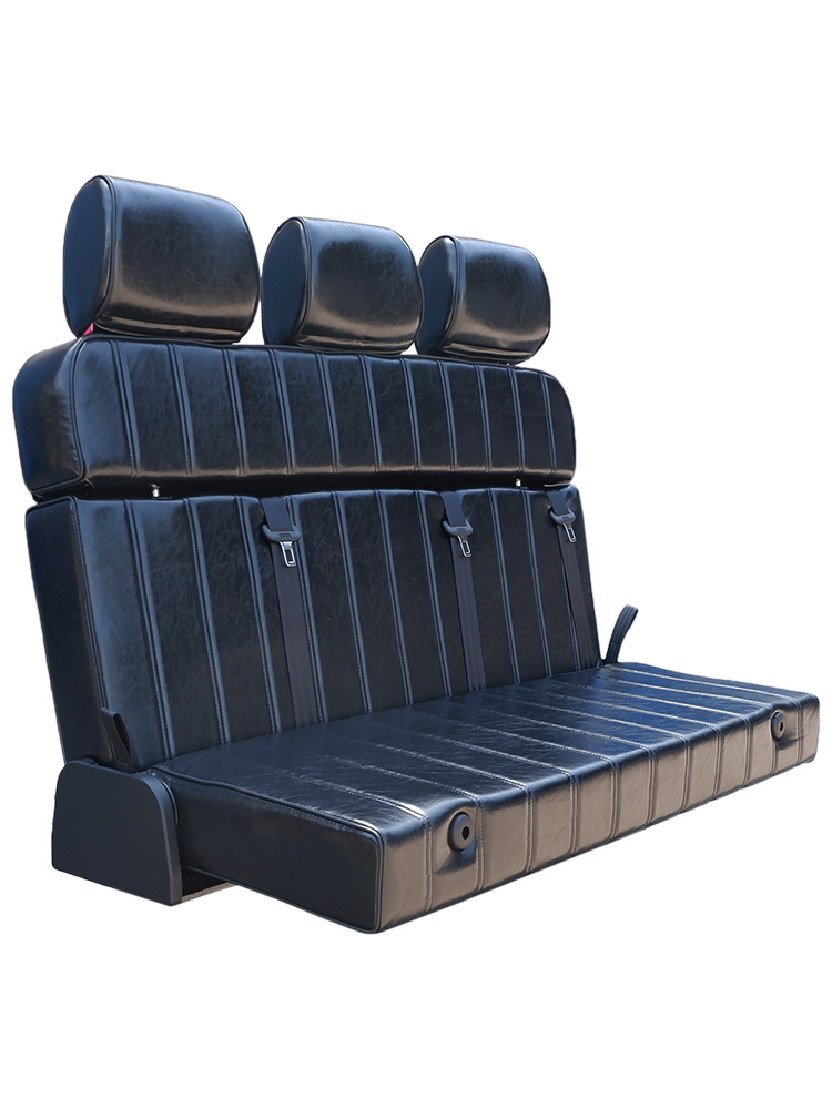 Sofa Bed Lipat Tiga dari Kulit - Sofas ulasan dan harga