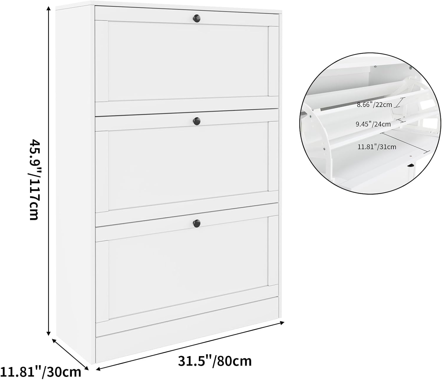 Lemari Penyimpanan Sepatu, Org - Shoe Rack Cabinet Narrow Entryway ulasan dan harga