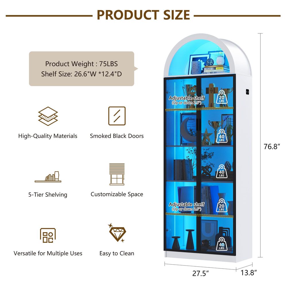 Lemari Pajangan dengan Pintu d - Storage ulasan dan harga