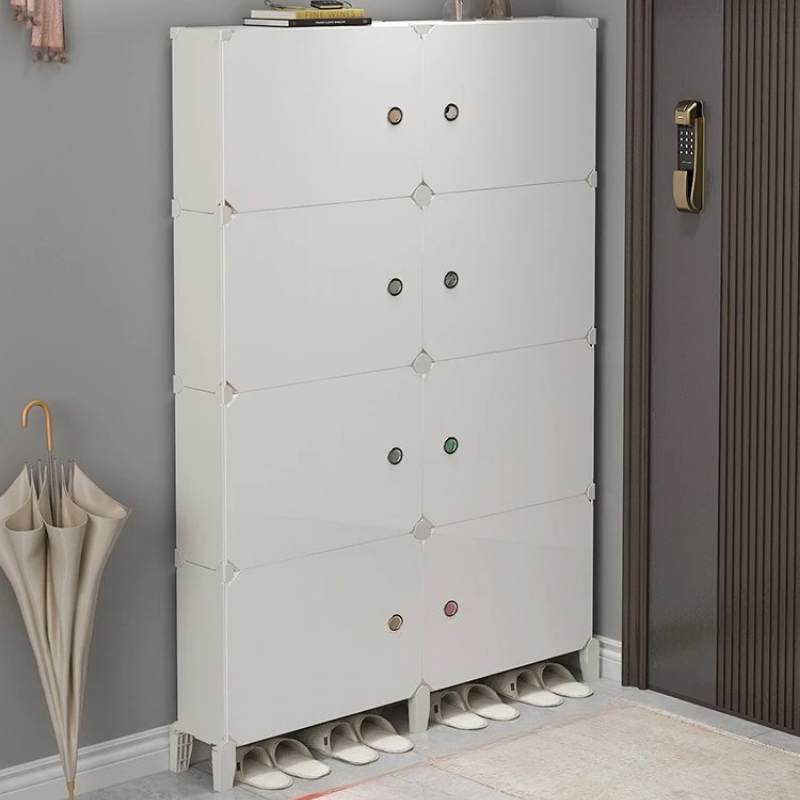‌ Rak Sepatu Tanpa Bor Di Atas - Shoe Rack Cabinet Narrow Entryway ulasan dan harga