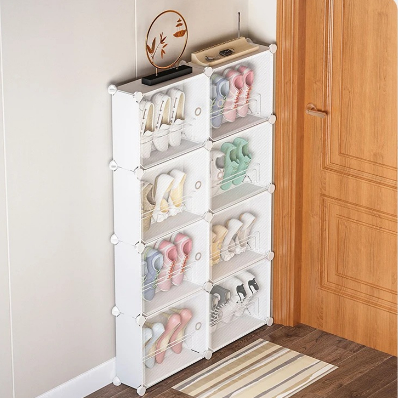 ‌ Rak Sepatu Tanpa Bor Di Atas - Shoe Rack Cabinet Narrow Entryway ulasan dan harga