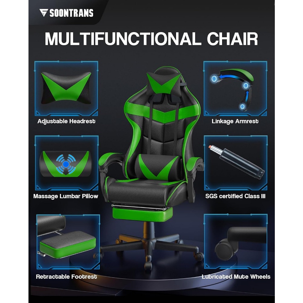 Kursi Gaming Ergonomis dengan  - Sofas ulasan dan harga