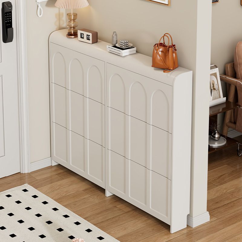 Lemari Sepatu, Rak Sepatu Kayu - Shoe Rack Cabinet Narrow Entryway ulasan dan harga