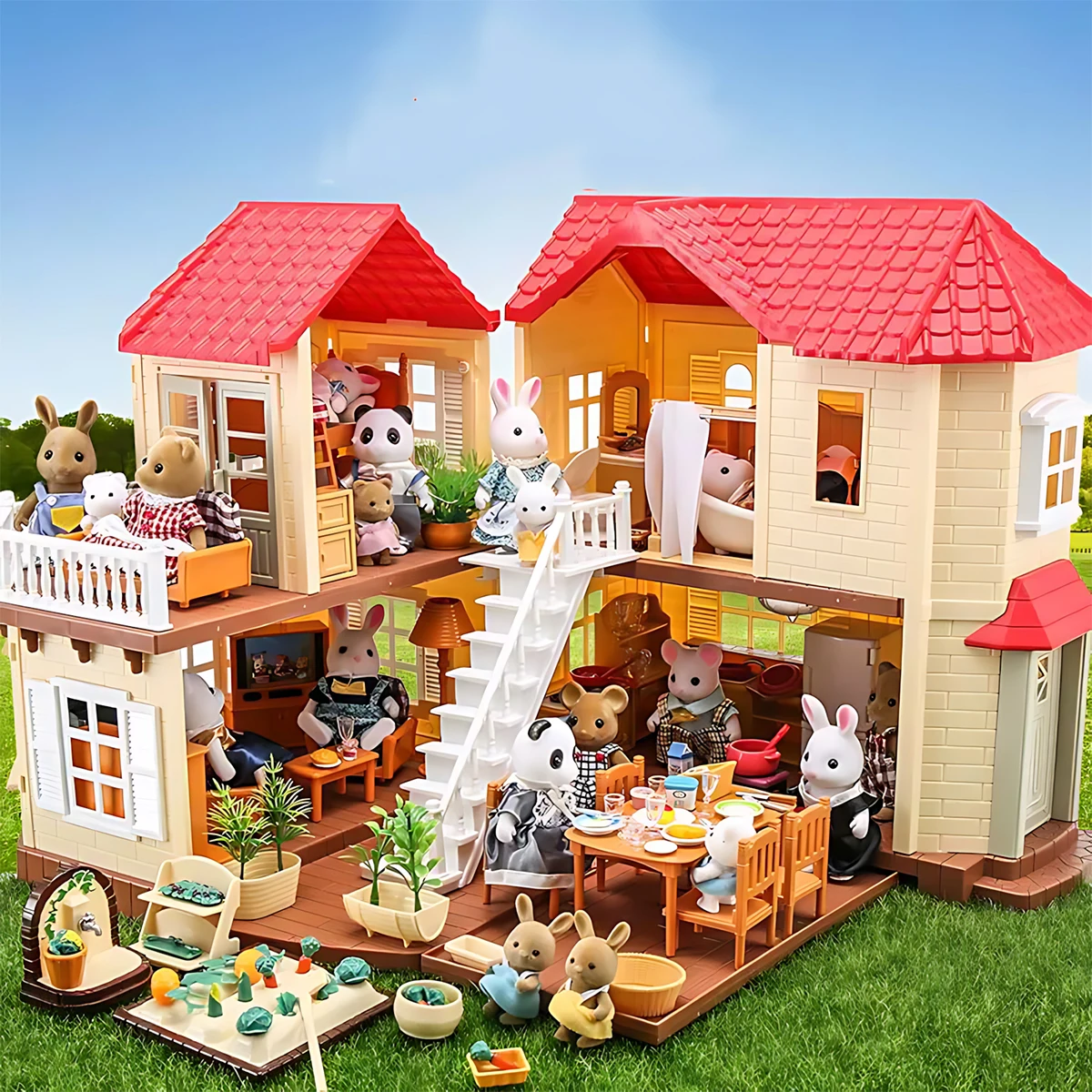 Furnitur Miniatur 1:12 Rumah B - Bedroom Furniture ulasan dan harga