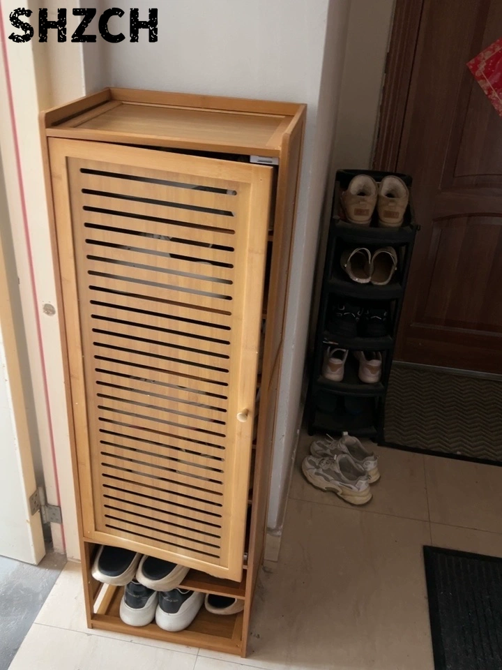 Rak Sepatu Kecil Sempit dengan - Shoe Rack Cabinet Narrow Entryway ulasan dan harga