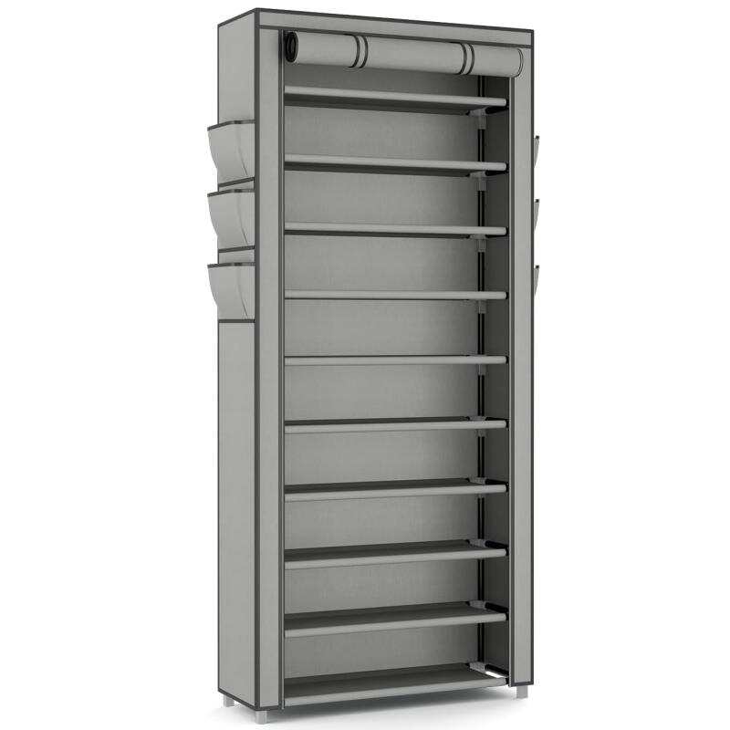 Rak Sepatu Vertikal Sempit, Ra - Shoe Rack Cabinet Narrow Entryway ulasan dan harga